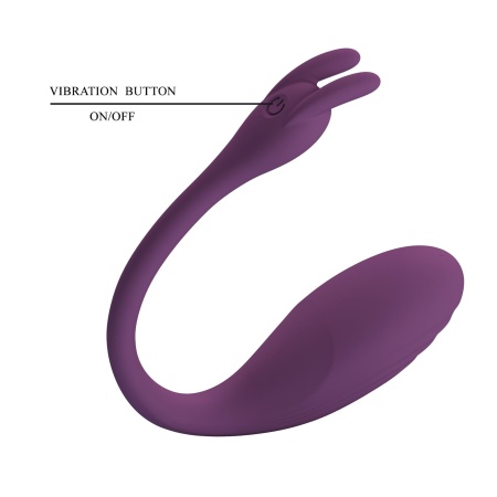Wibracyjne jajeczko Catalina z aplikacją, 21 cm - 9