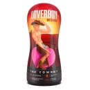 Masturbator samosmarujący LOVERBOY COWBOY z TPE, zaworem kontroli podciśnienia i wyciskanym kubkiem, 17,7 cm - 1