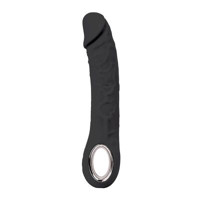 Black vibrator - 10 different modes of vibration and heating function - 1 2
