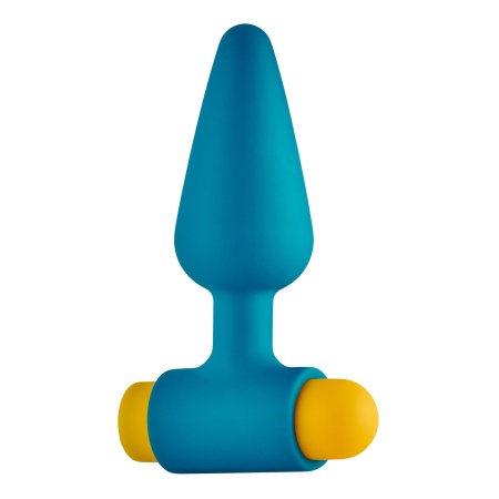 Wibrujący korek analny Wave Buzzer - 3 prędkości, 7 programów, 10 cm - 2