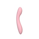 Vibrator Pink - elastyczny silikon, 6 trybów wibracji, wodoodporna konstrukcja - 4