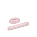 Baton Rose Gold - wibrator slim z silikonowym pierścieniem i elastyczną końcówką, 11,9 cm, Ø 1,8 cm - 5