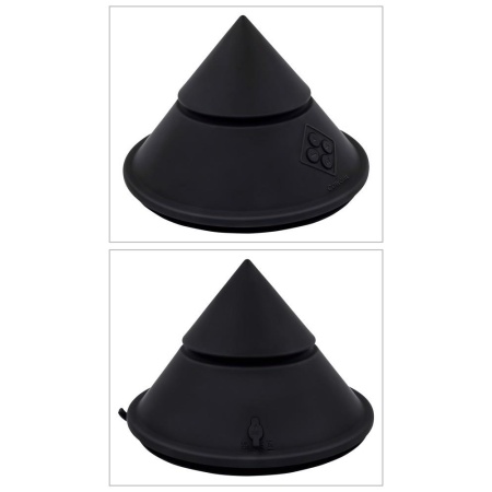 Cone - stymulator erotyczny z przyssawką i 20 trybami wibracji, silikon, 19 cm - 3