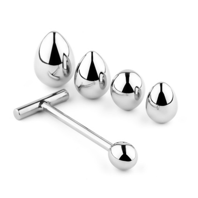 Jewellery - Metal Anal Plug - NO. 3 - 1 2
