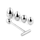 Jewellery - Metal Anal Plug - NO. 3 - 8