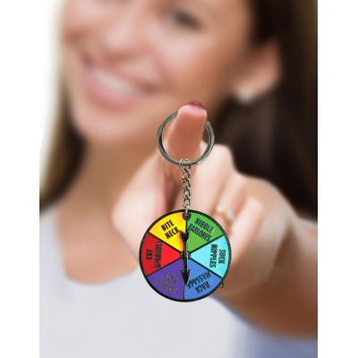 Super Fun Key Chain, Sex Spinner - 1 2