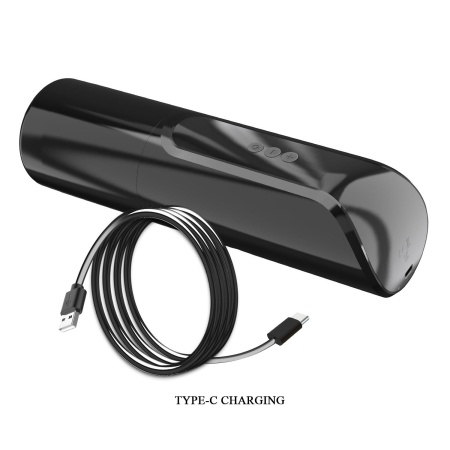 Masturbator Larissa z funkcjami ssania i wibracji o długości 27,8 cm - 10