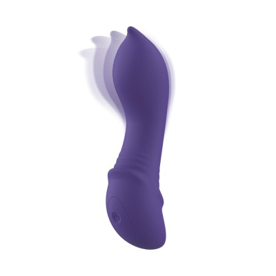 Teazers – Curling Mini Vibrator – Midnight Violet - 1