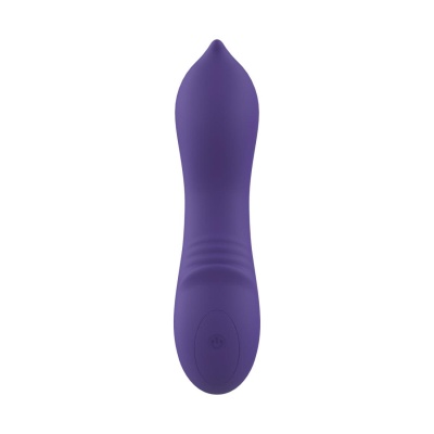 Teazers – Curling Mini Vibrator – Midnight Violet - 1 2