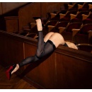 Noir Knee-highs L - 2