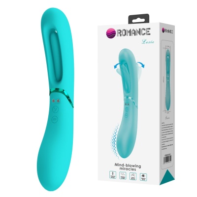 Masażer punktu G ROMANCE Lexie - 7 funkcji wibracji, 4 tryby kołysania, silikon i ABS z ładowaniem magnetycznym USB - 1