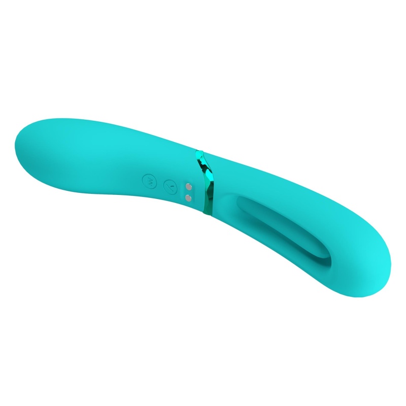 Masażer punktu G ROMANCE Lexie - 7 funkcji wibracji, 4 tryby kołysania, silikon i ABS z ładowaniem magnetycznym USB - 8