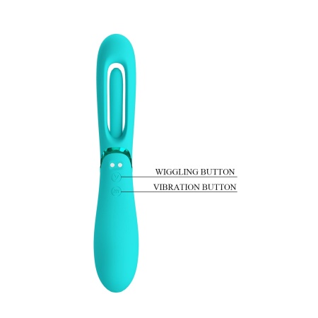 Masażer punktu G ROMANCE Lexie - 7 funkcji wibracji, 4 tryby kołysania, silikon i ABS z ładowaniem magnetycznym USB - 10