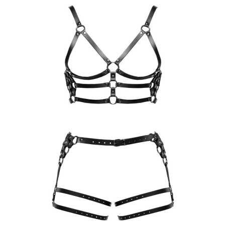 Leather Harness Set M/L - 6