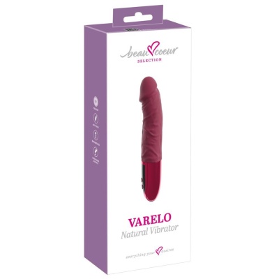 Wibrator realistyczny Varelo Natural Vibr z silikonu, 23 cm - 1