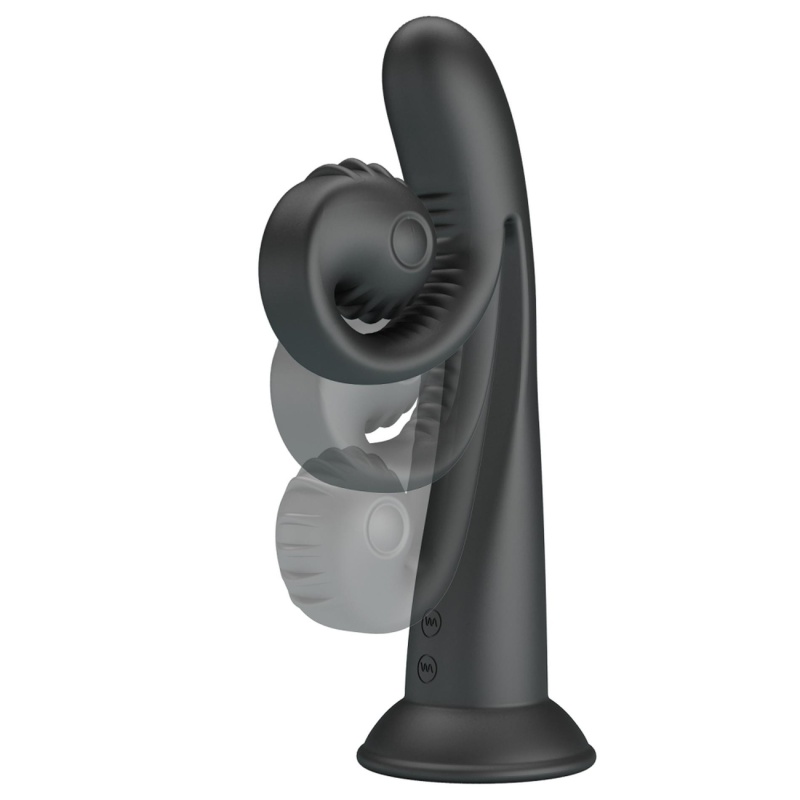 Wibrator króliczek Love Romance Selma - silikonowy, 10 trybów wibracji, długość 20 cm - 6