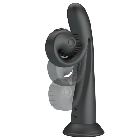 Wibrator króliczek Love Romance Selma - silikonowy, 10 trybów wibracji, długość 20 cm - 6