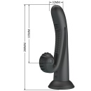 Wibrator króliczek Love Romance Selma - silikonowy, 10 trybów wibracji, długość 20 cm - 8