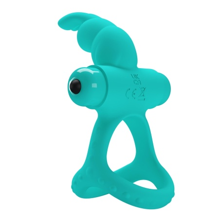 Pierścień na penisa Passionate Figgy z wibratorem - silikon, długość ok. 10 cm - 5