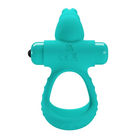 Pierścień na penisa Passionate Figgy z wibratorem - silikon, długość ok. 10 cm - 6