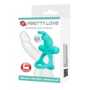 Pierścień na penisa Passionate Figgy z wibratorem - silikon, długość ok. 10 cm - 11