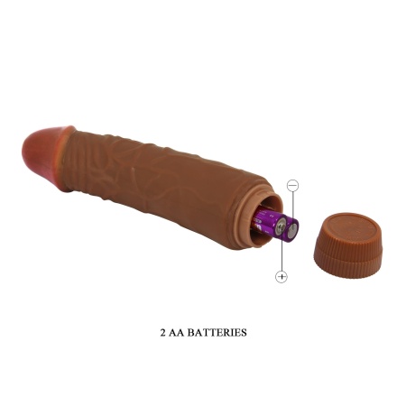 Realistyczny wibrator Jeff 19,5 cm z wielostopniową wibracją - 11
