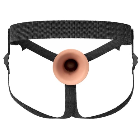 Strap-On Hollow Fantasy X-Tensions Elite 7″ — dwuwarstwowy silikon dual density, 19,1 cm długości, średnica wewnętrzna 3,2 cm, u - 3