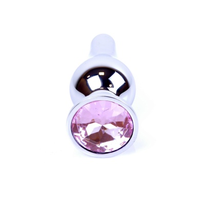 MyLove Toys - Jewellery Silver BUTT PLUG- Rose - 1