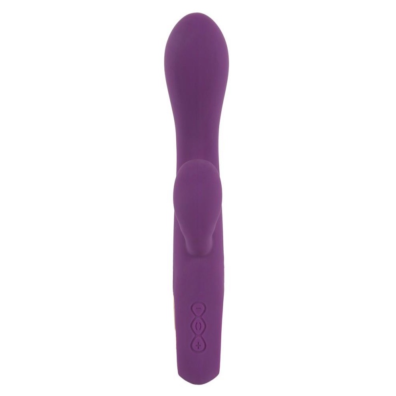 Wibrator króliczy Petit Purple — 2 silniki, stymulator łechtaczki, długość 18,8 cm - 3