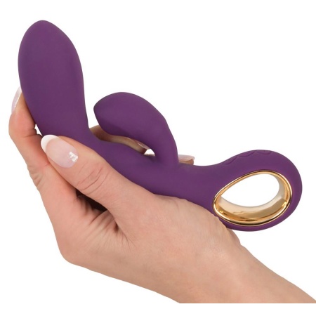 Wibrator króliczy Petit Purple — 2 silniki, stymulator łechtaczki, długość 18,8 cm - 6