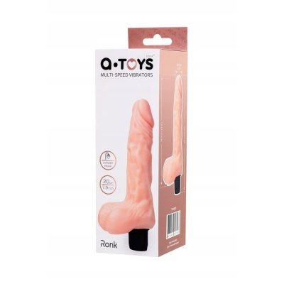 A-TOYS, Realistic Multi-Speed vibrator,, TPE, vibration modes, 14cm - 1 2
