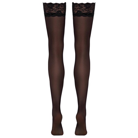 Stockings black L - 8