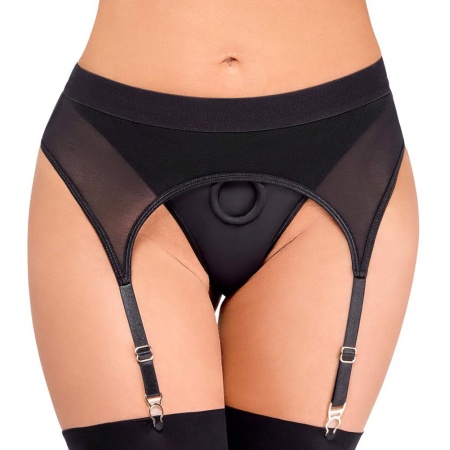 Bad Kitty Suspender Thong 2XL - 2