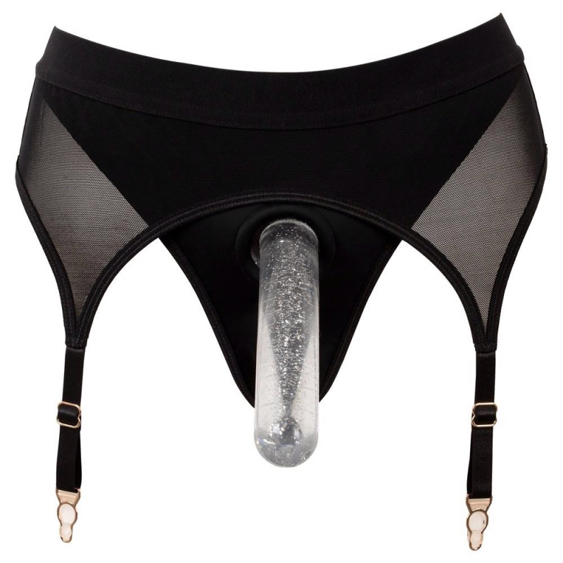 Bad Kitty Suspender Thong 2XL - 5