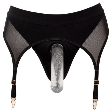 Bad Kitty Suspender Thong 2XL - 5