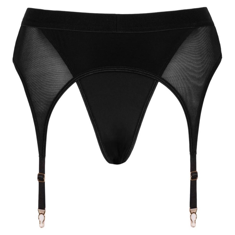 Bad Kitty Suspender Thong 2XL - 7