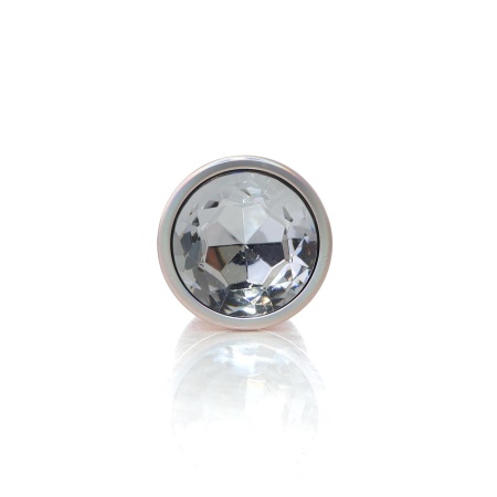 Plug-Jewellery Pearl Gold PLUG- Clear L - 4
