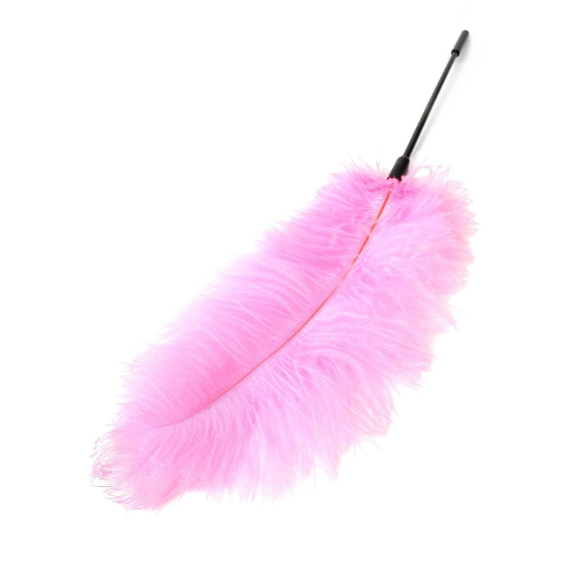 Double Feather Tickler Pink - 3