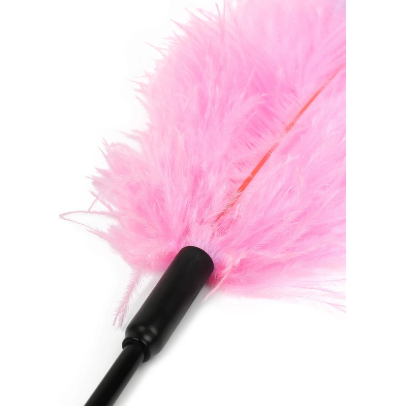 Double Feather Tickler Pink - 5