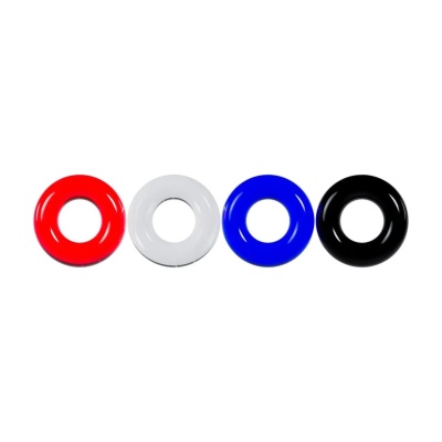 Cockring Set of 4 - Multicolor - 1
