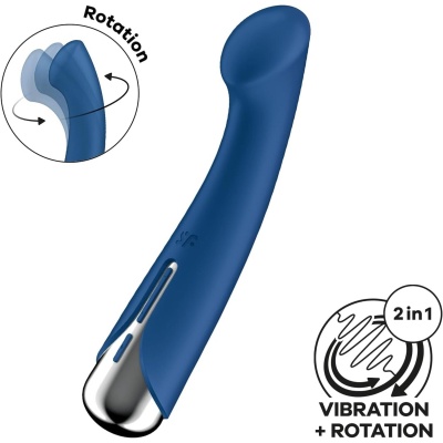 Satisfyer Spinning G-Spot 1 Blue - 1 2