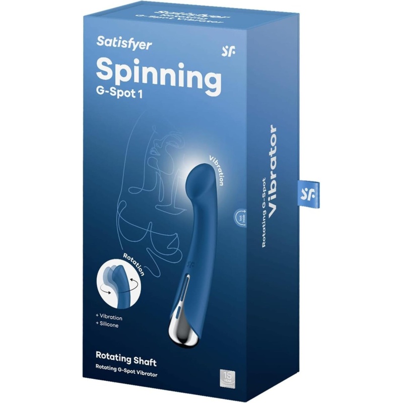 Satisfyer Spinning G-Spot 1 Blue - 4