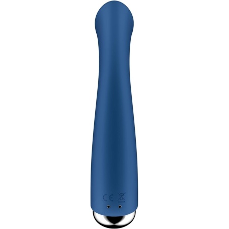 Wibrator rotacyjny Spinning G-Spot 1 - obrotowa główka, 5 programów rotacji i 12 programów wibracji, silikon medyczny, 16,5 cm - 7