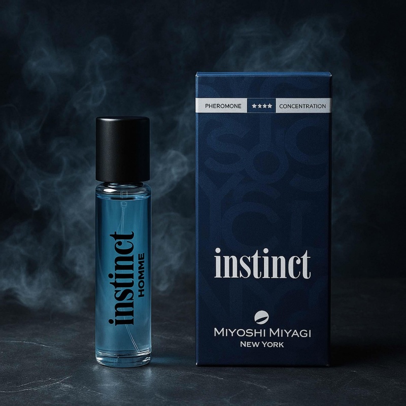 Miyoshi Miyagi INSTINCT feromon  parfumes 15ml HOMME - 7