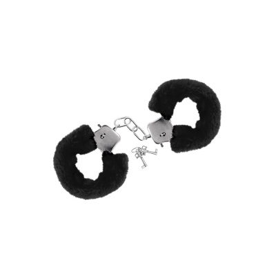 BLACK WRIST HANDCUFFS - 1