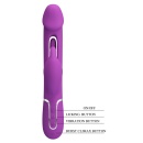 Wibrator króliczek Kampas Purple - podwójne silniki, ruchomy języczek i 7 funkcji wibracji - 10