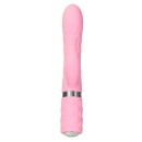 Wibrator ze stymulacją łechtaczki Pillow Talk Lively Pink – napęd rotacyjno-wibracyjny, silikon medyczny, 24 cm - 3
