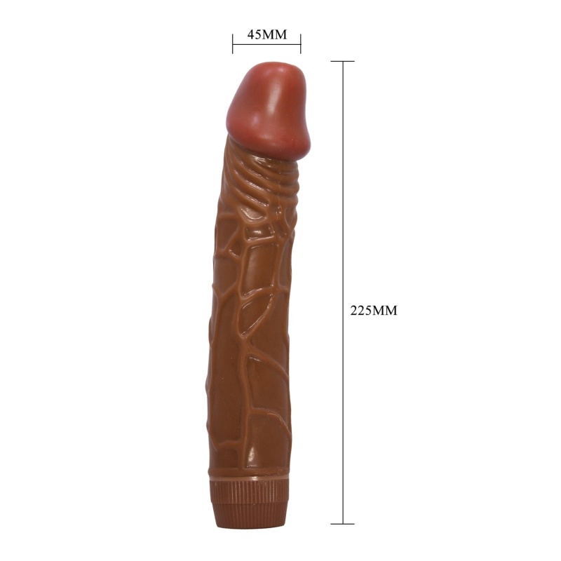 Realistyczny wibrator Barbara Bob z regulowaną wibracją, 22,5 cm - 6