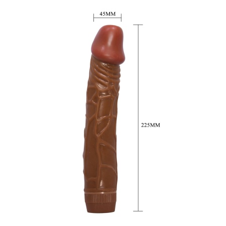 Realistyczny wibrator Barbara Bob z regulowaną wibracją, 22,5 cm - 6
