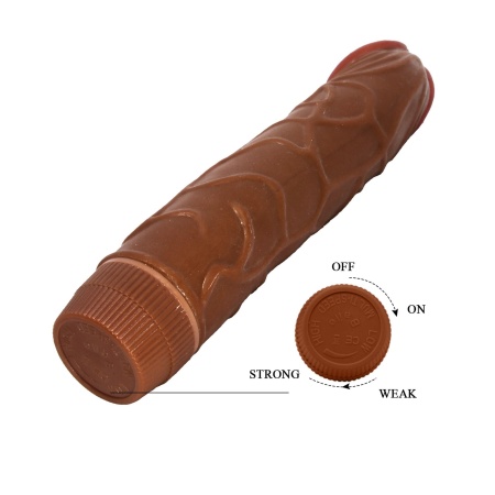 Realistyczny wibrator Barbara Bob z regulowaną wibracją, 22,5 cm - 7